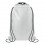 Bolsa resistente al agua con bolsillo interior personalizada Color Blanco Transparente