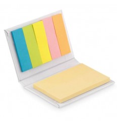 Estuche de Bloc de Notas Pequeño personalizado Color Blanco