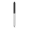 Bolígrafo de Aluminio con Puntero Táctil promocional Color Negro/Cromado Satinado