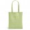 Bolsa de algodón reciclado para merchandising Verde Claro