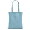 Bolsa de algodón reciclado para publicidad Color Azul Claro