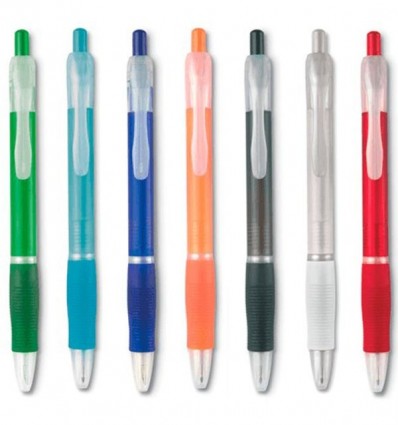 Bolígrafo con Pulsador de Colores Personalizado