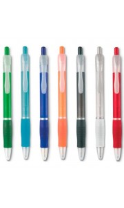 Bolígrafo con Pulsador de Colores