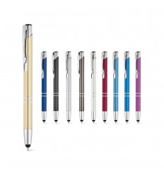 Bolígrafo de Aluminio Personalizado Táctil para Publicidad