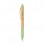Bolígrafo de bambú con antideslizante ecológico con logo