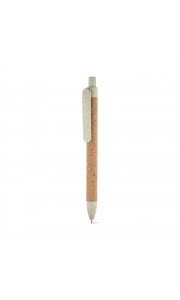 Bolígrafos de corcho y fibra de trigo