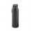 Botella de aluminio con tapa de pástico 600 ml personalizada Color Negro