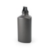 Botella triangular de aluminio 570 ml personalizada Color Gun metal