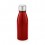Botella de aluminio con tapa de acero inoxidable 500 ml barata Color Rojo