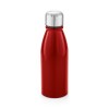Botella de aluminio con tapa de acero inoxidable 500 ml barata Color Rojo