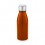 Botella de aluminio con tapa de acero inoxidable 500 ml económica Color Naranja