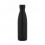 Termo inoxidable con tapa con sistema de vacío 580 ml personalizado Color Negro