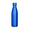Termo inoxidable con tapa con sistema de vacío 580 ml promocional Color Azul royal
