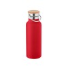 Botella termo de acero inoxidable con tapa 570 ml promocional Color Rojo