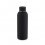 Botella de acero inoxidable con acabado de goma 550 ml personalizada Color Negro