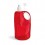 Botella plegable de triple capa 770 ml promocional Color Rojo