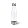 Botella con base y tapa de acero inoxidable 700 ml merchandising Color Transparente