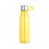Botella de plástico RPET con asa de silicona 590 ml promocional Color Amarillo