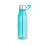 Botella de plástico RPET con asa de silicona 590 ml económica Color Azul claro