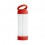 Botella deportiva de cristal con soporte 390 ml personalizada Color Rojo