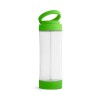 Botella deportiva de cristal con soporte 390 ml promocional Color Verde claro