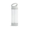 Botella deportiva de cristal con soporte 390 ml merchandising Color Gris claro