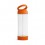 Botella deportiva de cristal con soporte 390 ml para publicidad Color Naranja
