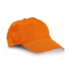 Gorra de algodón con cierre de velcro ajustable para regalo promocional Color Naranja