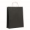 Bolsa de papel de color de 32x12x40 cm personalizada Color Negro