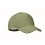 Gorra de cañamo ajustable con hebilla metálica merchandising Color Verde