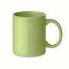 Taza de cerámica mug de color 300 ml merchandising Color Verde