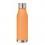 Botella RPET anti fugas sin BPA 600 ml merchandising Color Naranja Transparente