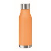 Botella RPET anti fugas sin BPA 600 ml merchandising Color Naranja Transparente