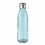 Botella de cristal con tapón de acero inoxidable 650 ml para promocionar Color Azul Transparente