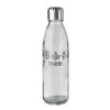 Botella de cristal con tapón de acero inoxidable 650 ml para personalizar