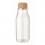 Botella de crital con tapón de corcho 600 ml personalizada Color Transparente