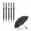 Paraguas de Poliéster con Línia de Color para Publicidad promocional