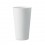 Vaso reutilizable de PP con acabado glaseado 550ml barato Color Blanco