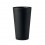 Vaso reutilizable de PP con acabado glaseado 550ml personalizado Color Negro