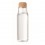 Botella de vidrio de 1L con tapón de corcho barata