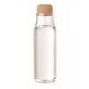 Botella de vidrio de 1L con tapón de corcho barata