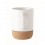 Taza de cerámica con base de corcho 300 ml promocional