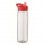 Botella en RPET con boquilla plegable 650 ml barata Color Rojo