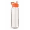 Botella en RPET con boquilla plegable 650 ml merchandising Color Naranja