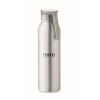 Botella de aluminio con asa de silicona 600 ml con logo corporativo