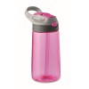 Botella de Tritán con boquilla de silicona 450 ml merchandising Color Rosa Transparente