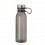 Botella RPET con tapa de acero inoxidable 780 ml promocional Color Gris Transparente