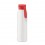 Botella de aluminio con asa de silicona 600 ml para publicidad personalizada Color Blanco/Rojo