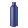 Botella antifugas de acero inox reciclado de 500 ml barata Color Azul
