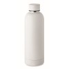 Botella antifugas de acero inox reciclado de 500 ml merchandising Color Blanco